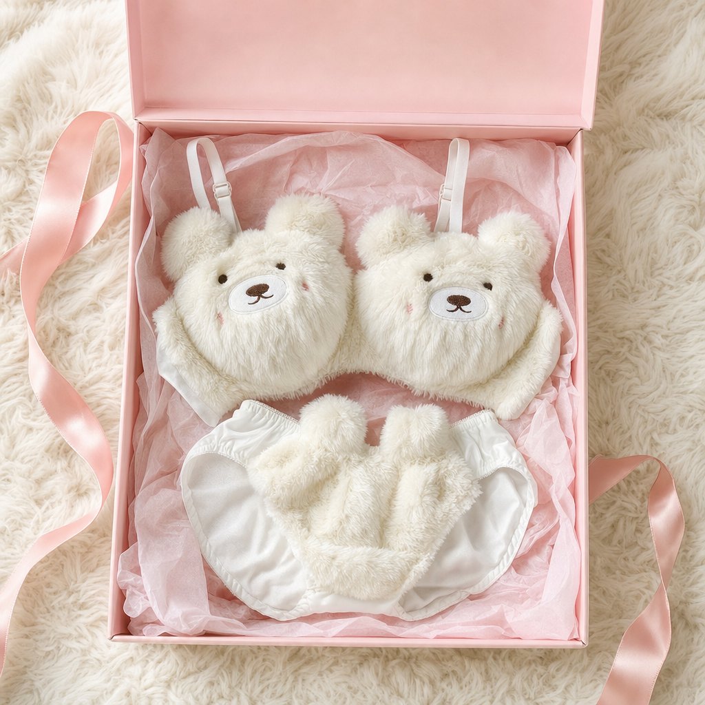 Bear Baddie set in a gift box